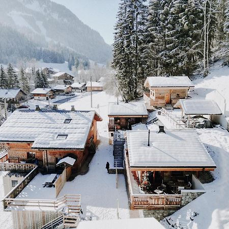 Savoya Lodges Châtel Exteriör bild