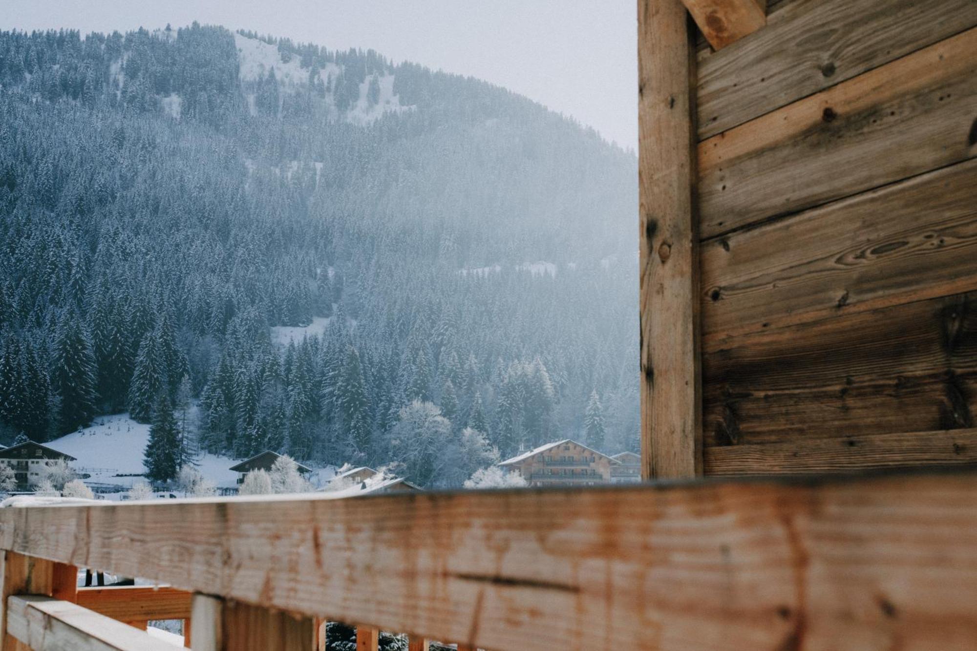Savoya Lodges Châtel Exteriör bild