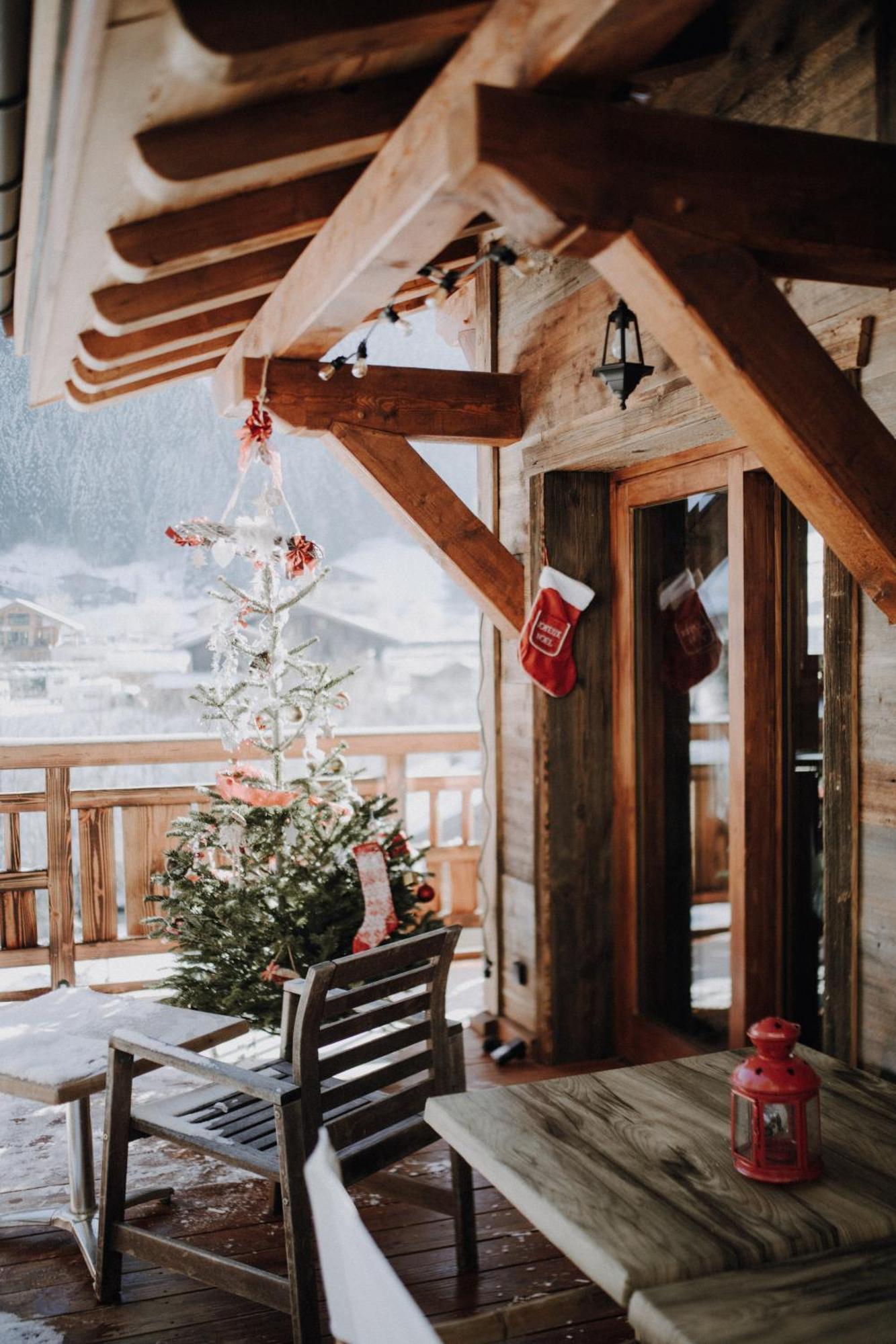 Savoya Lodges Châtel Exteriör bild