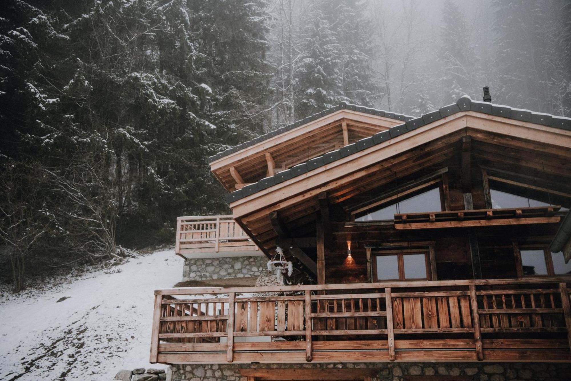 Savoya Lodges Châtel Exteriör bild