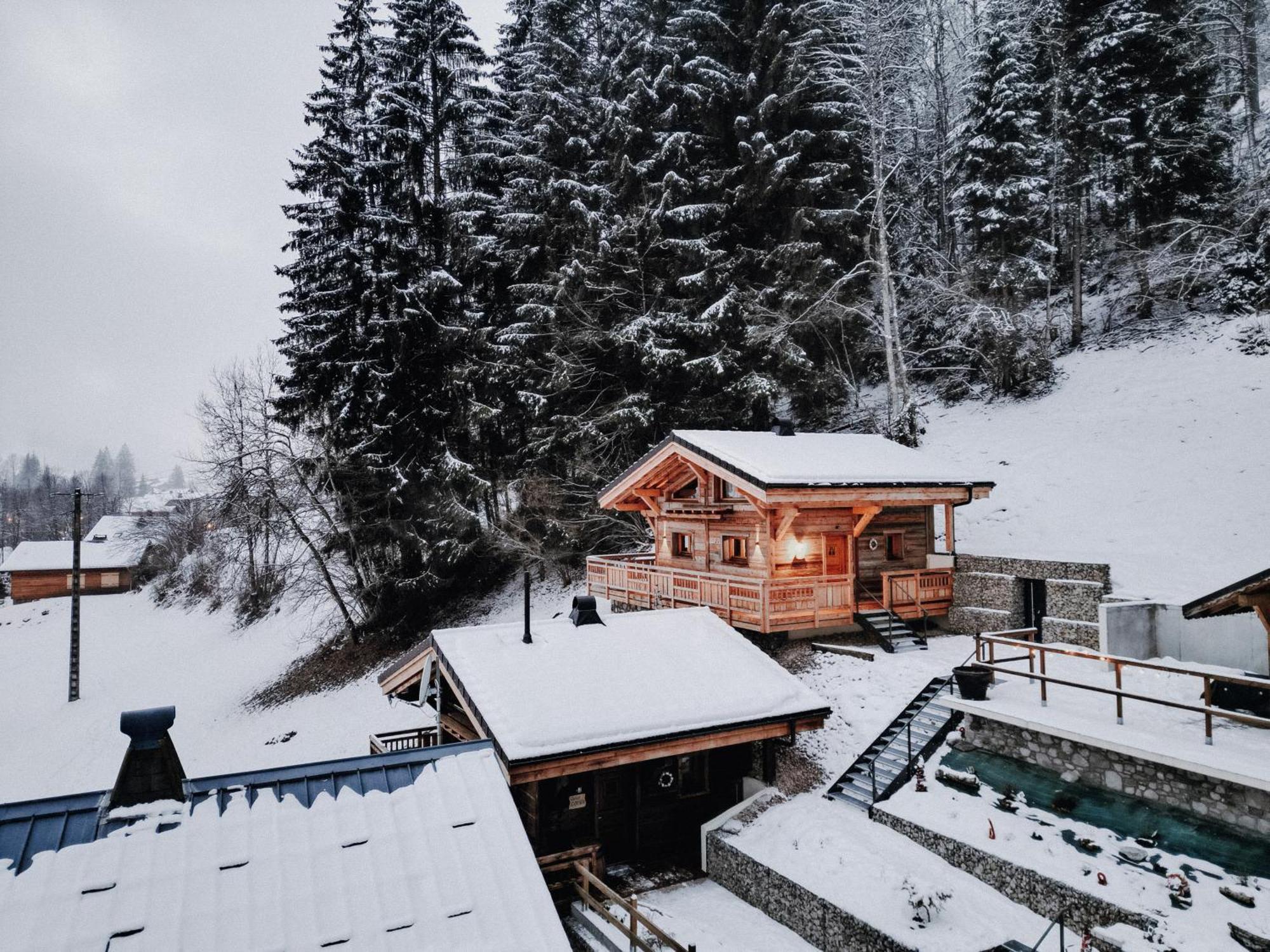 Savoya Lodges Châtel Exteriör bild
