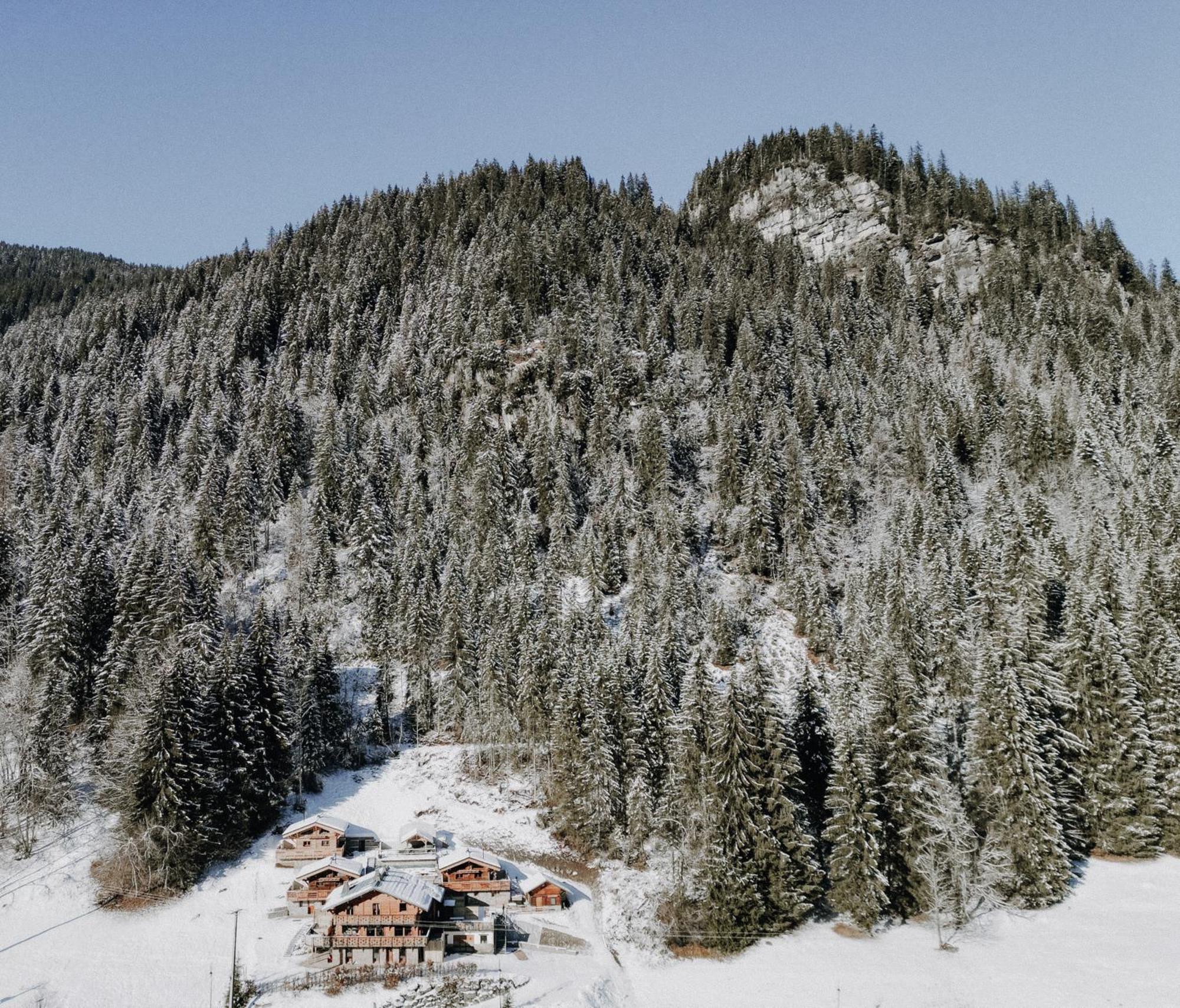 Savoya Lodges Châtel Exteriör bild